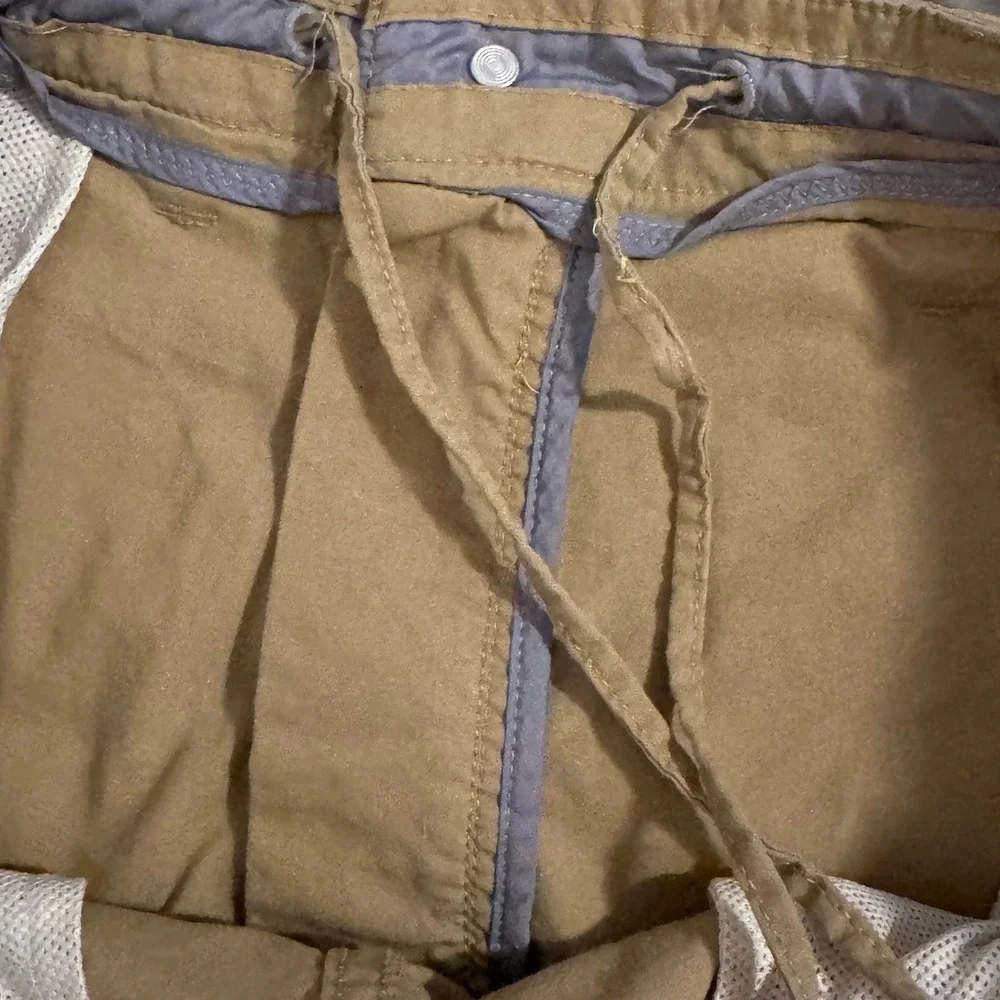 The North Face Horizon Utility Shorts Cotton‎ Nylon Tan Khaki Mens 34 Casual